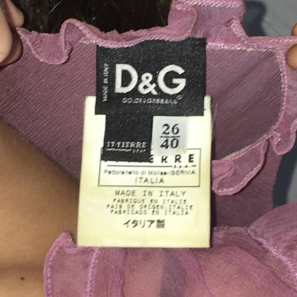 Dolce & Gabbana pink sheer top 💘 - Picture 4 of 4